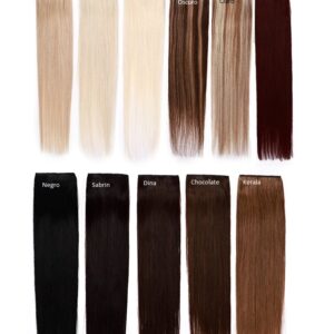 Extensiones De pelo humano 100% Clíp 200g
